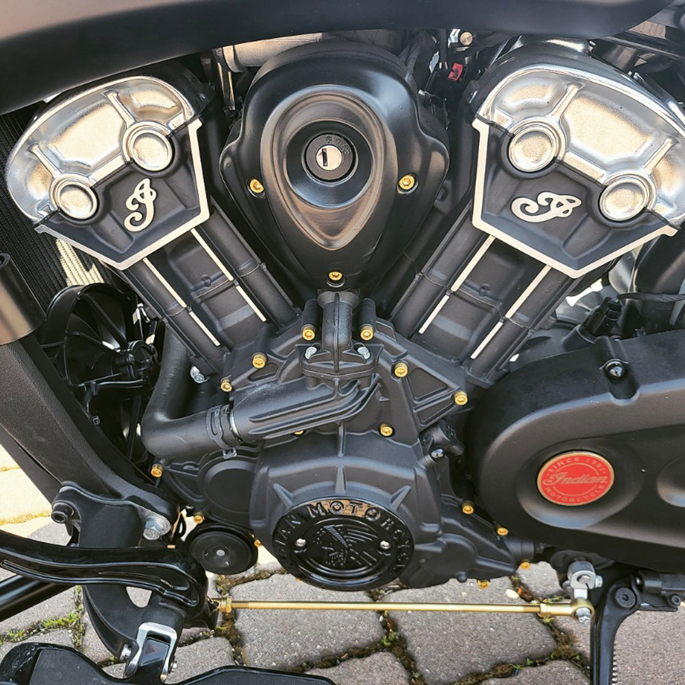 Schrauben Indian Motorräder Motor