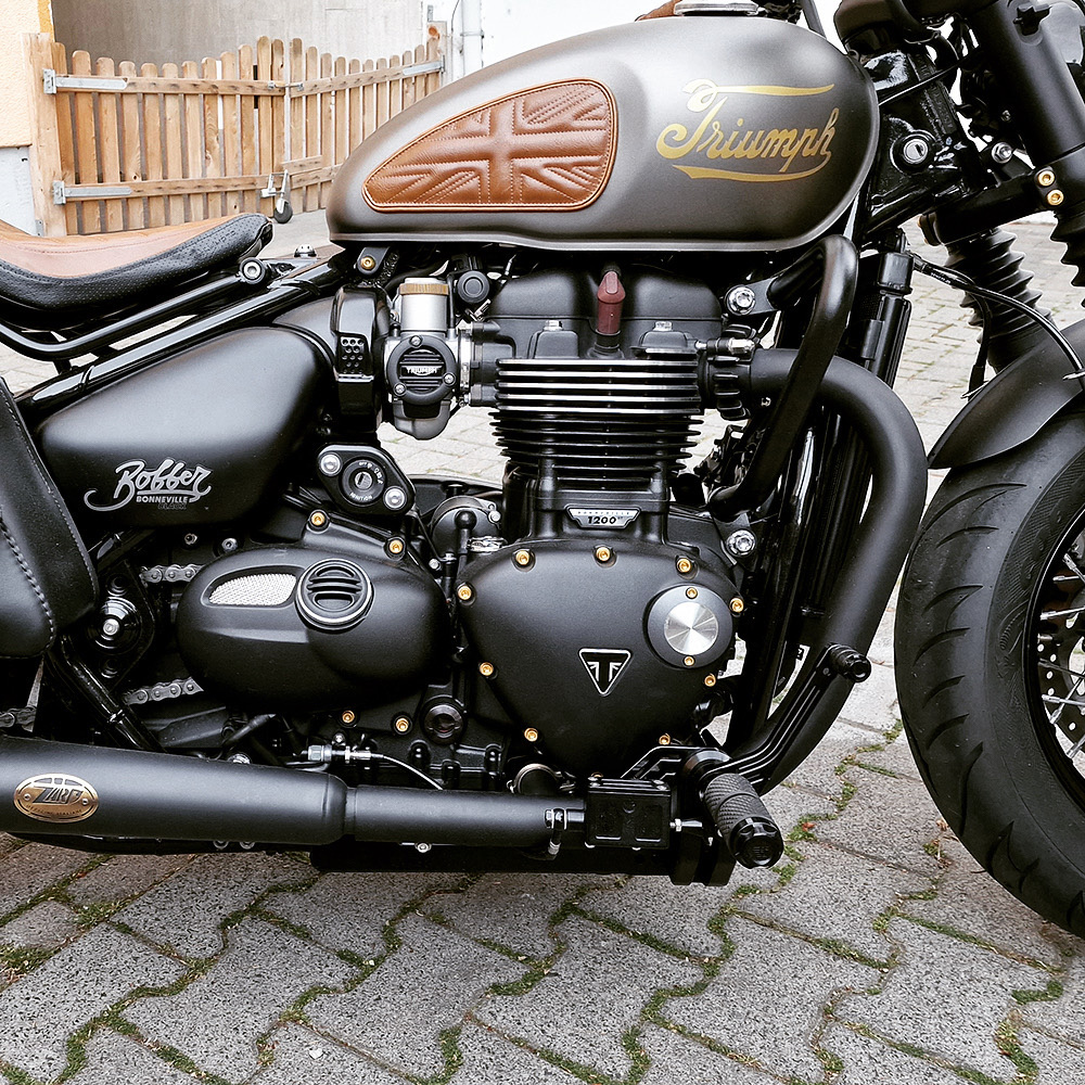 Triumph Motor Schrauben