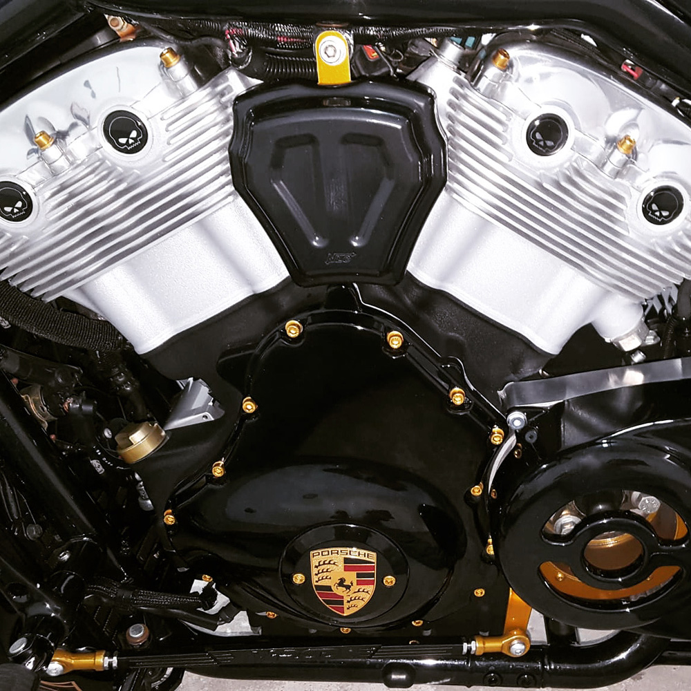 Harley V-Rod Motor Schrauben