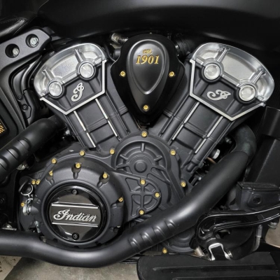 Indian Scout Bobber Motor