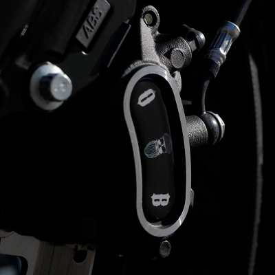 Bremssattel Cover 3D Aufkleber passend für Harley