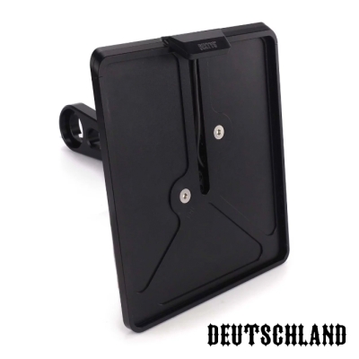 Seitlicher Kennzeichenhalter | pass. für Harley Davidson | mit ABE