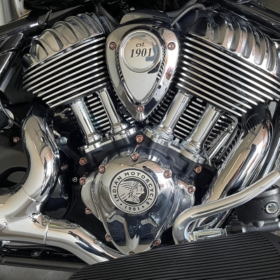 Indian Cruiser Bagger Motor Schrauben
