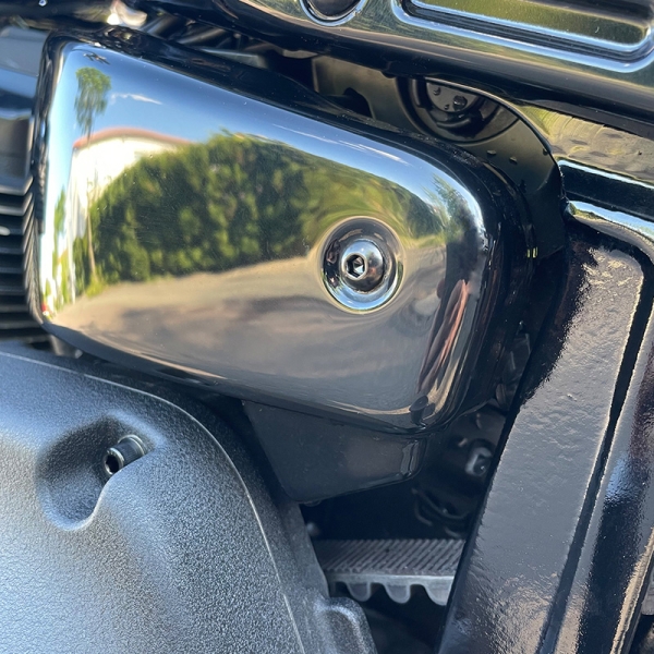 Side Cover li/re - pass. f. Softail ab 18