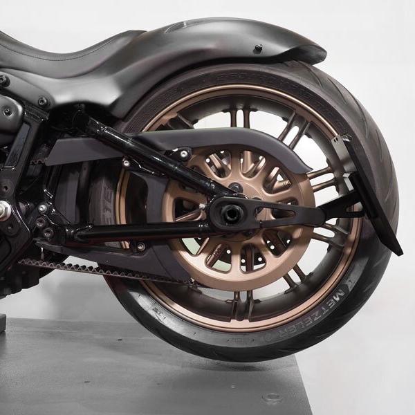Seitlicher Nummernschildhalter für Harley Bikes